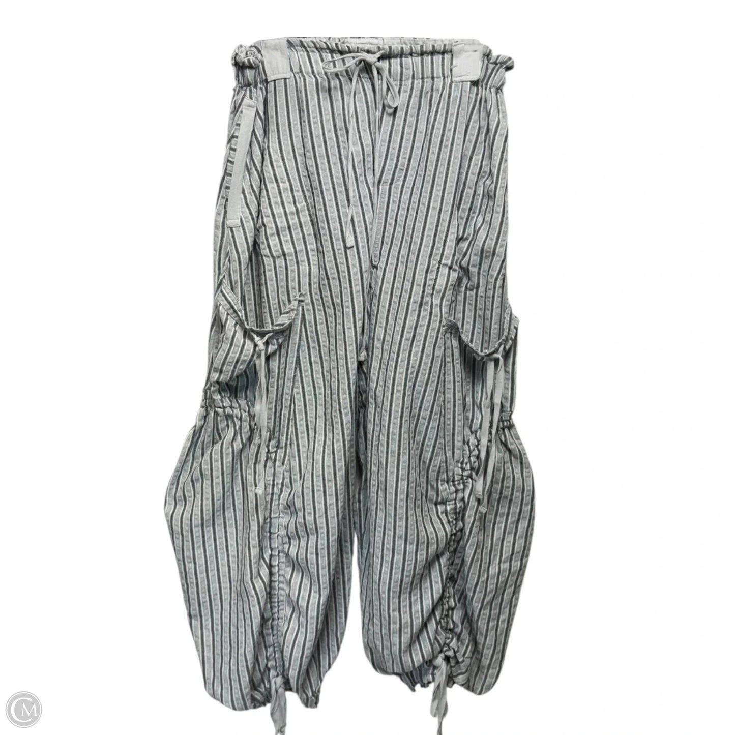 Pants Lounge By Pol In Striped Pattern, Size: S
