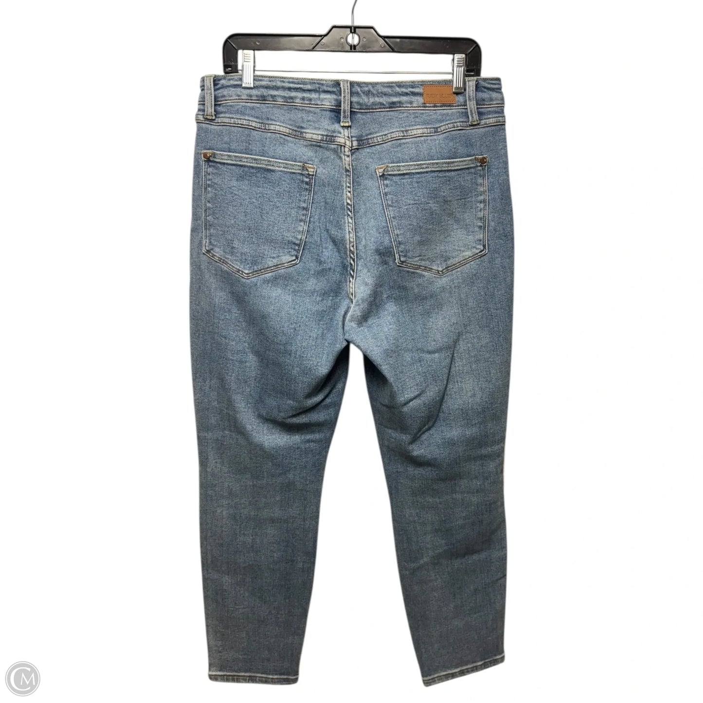 Jeans Skinny By Judy Blue In Blue Denim, Size: 12