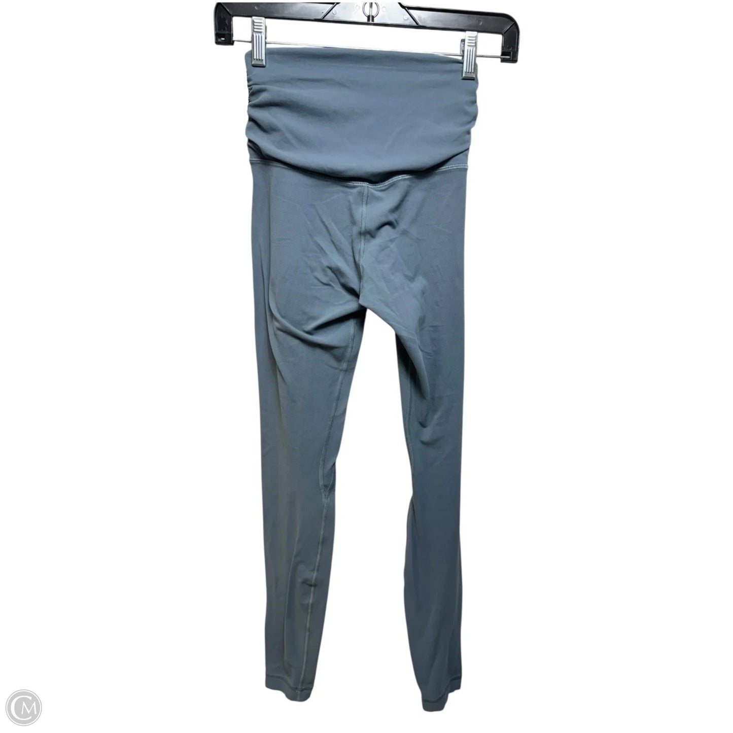 Align Wrap Waist Leggings By Lululemon In Blue Charcoal, Size: 4