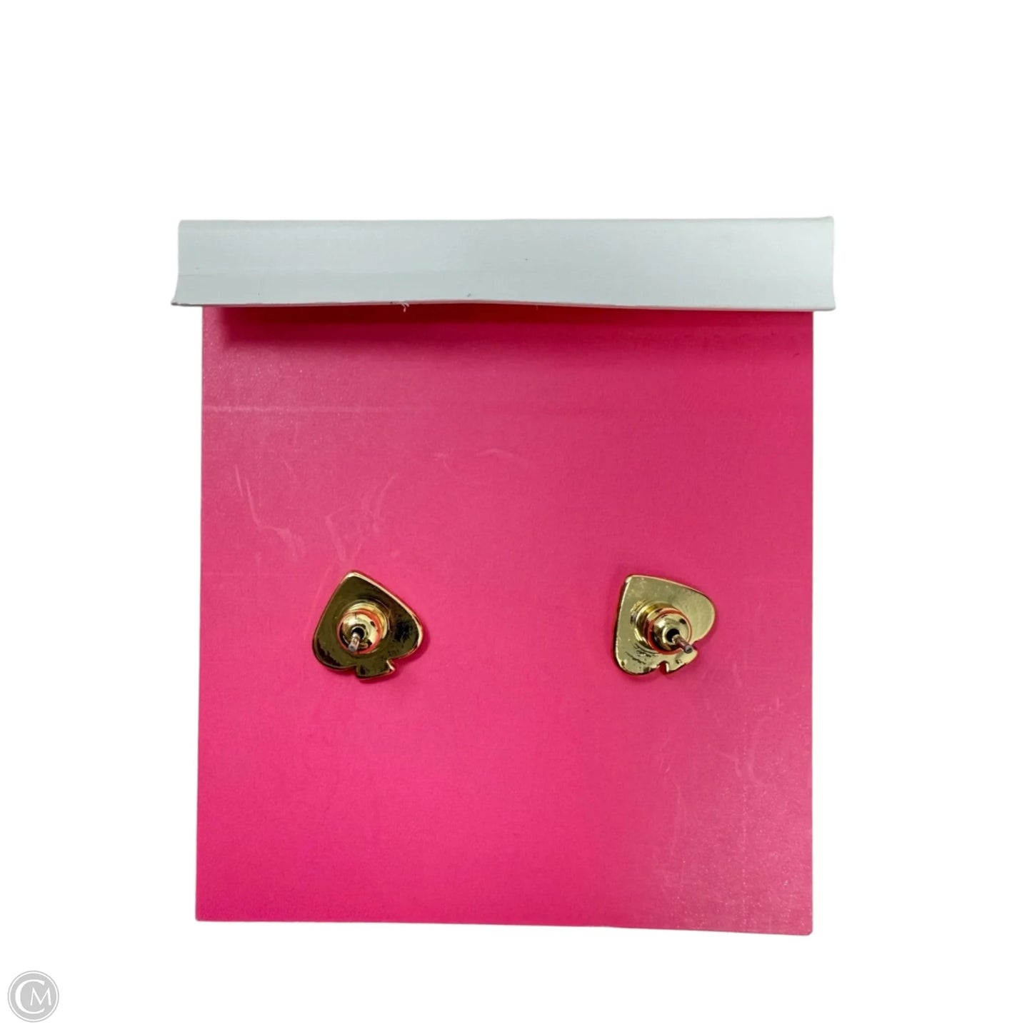 Gold-Tone Cubic Zirconia Butterfly Stud Earrings Designer By Kate Spade