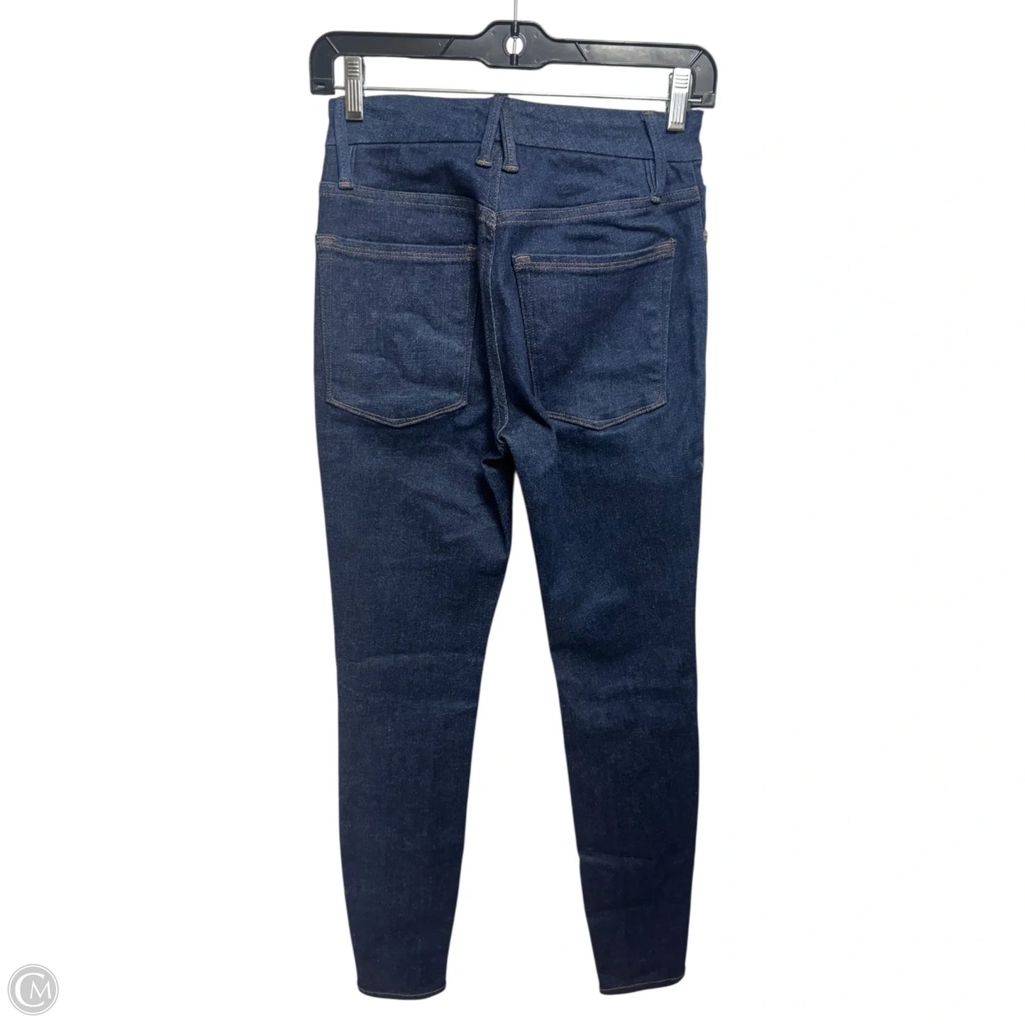Always Fits Good Waist Skinny Jeans By Good American In Blue Denim, Size: 6-12