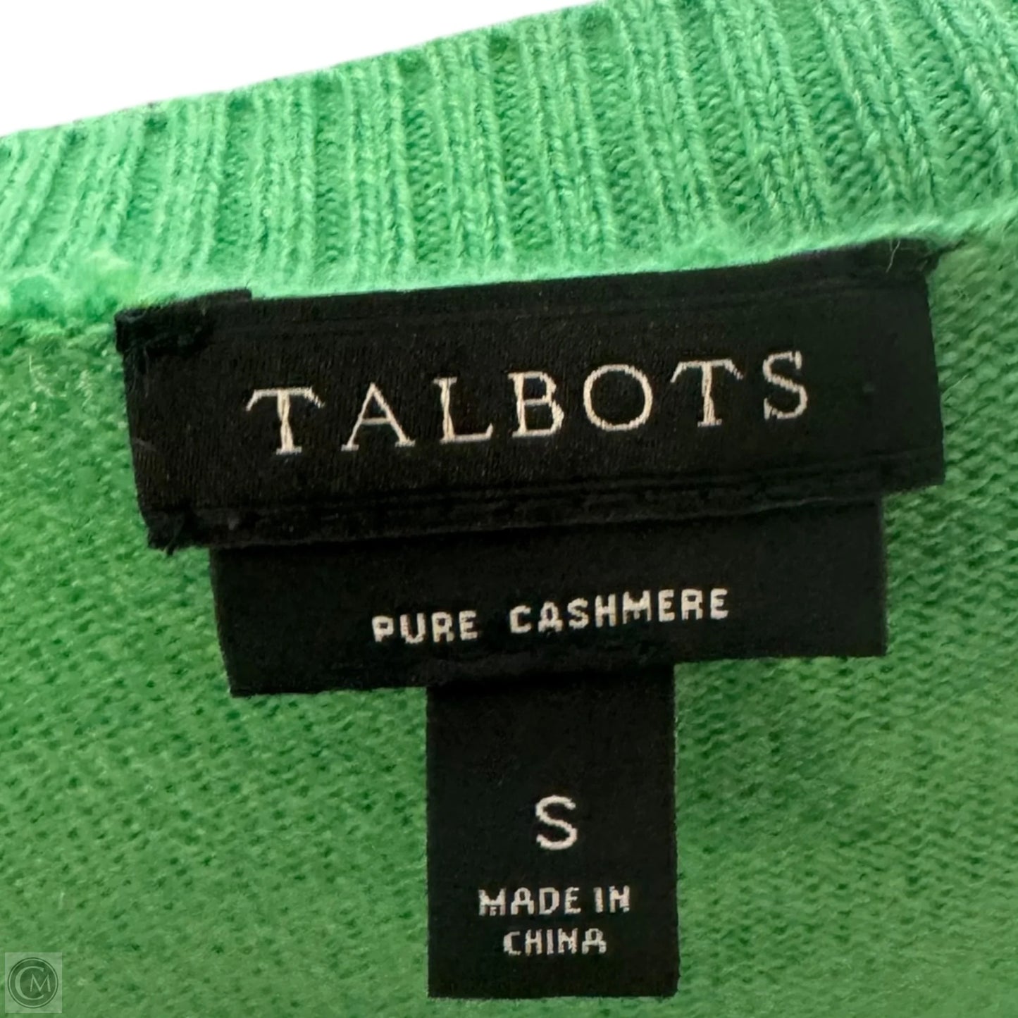 Sweater Cardigan Cashmere By J. Crew In Green, Size: S