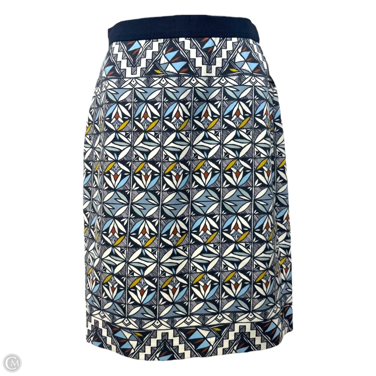 Skirt Designer By Tory Burch In Geometric Pattern, Size: Xs