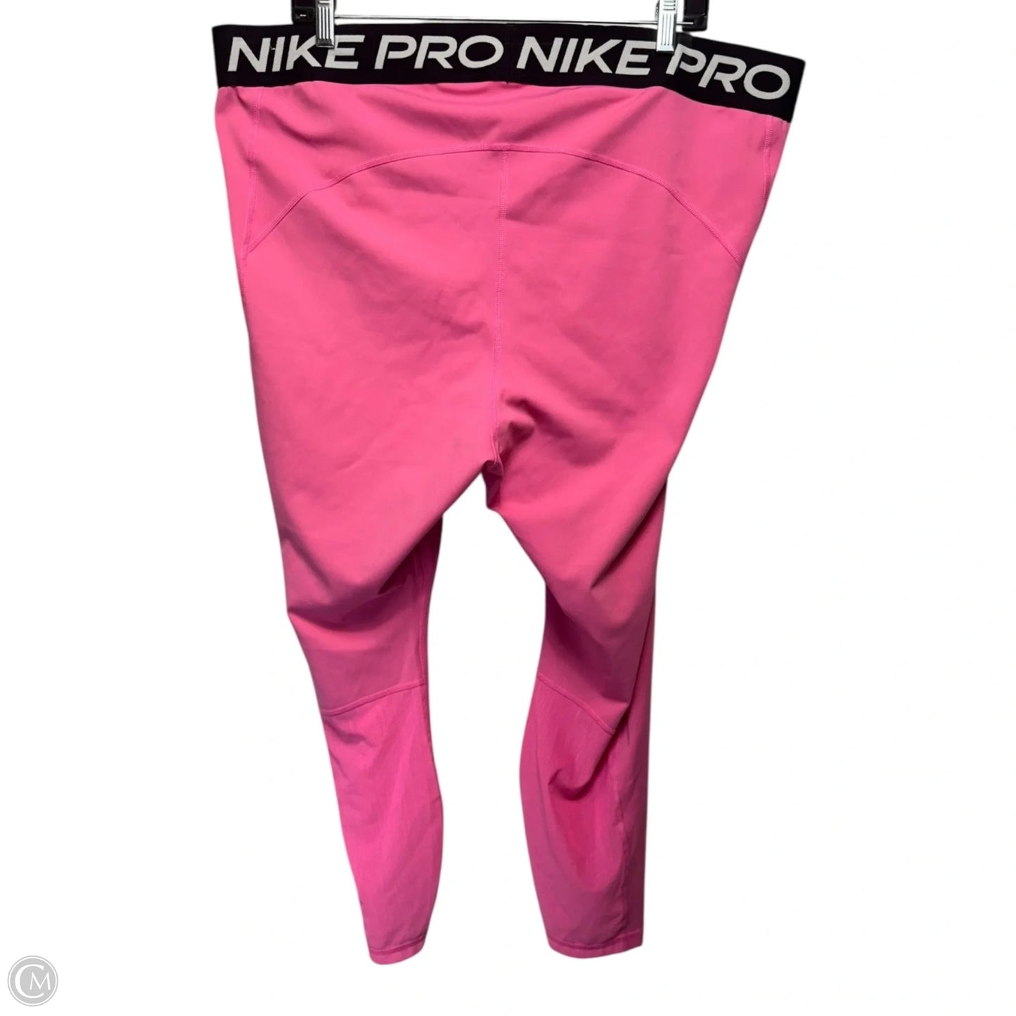 Athletic Leggings By Nike Apparel In Pink, Size: 3x