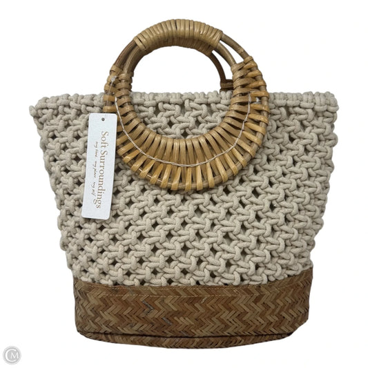 Woven Summer Tote By Soft Surroundings, Size: Medium