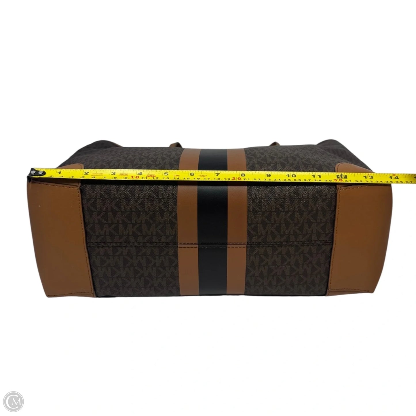 Eva Stripe Logo Tote By Michael By Michael Kors, Size: Large