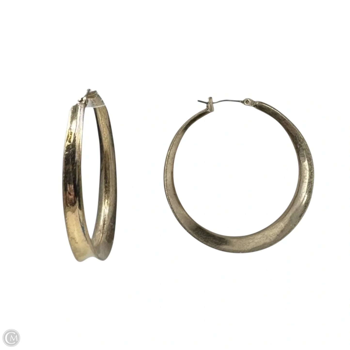 Fluted Hoop Earrings By Robert Lee Morris Soho