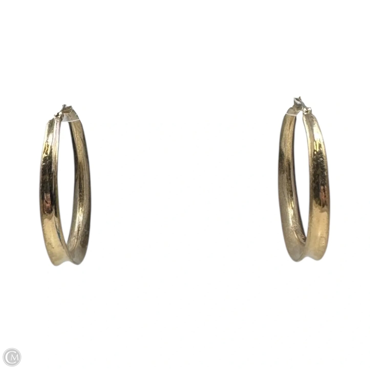 Fluted Hoop Earrings By Robert Lee Morris Soho