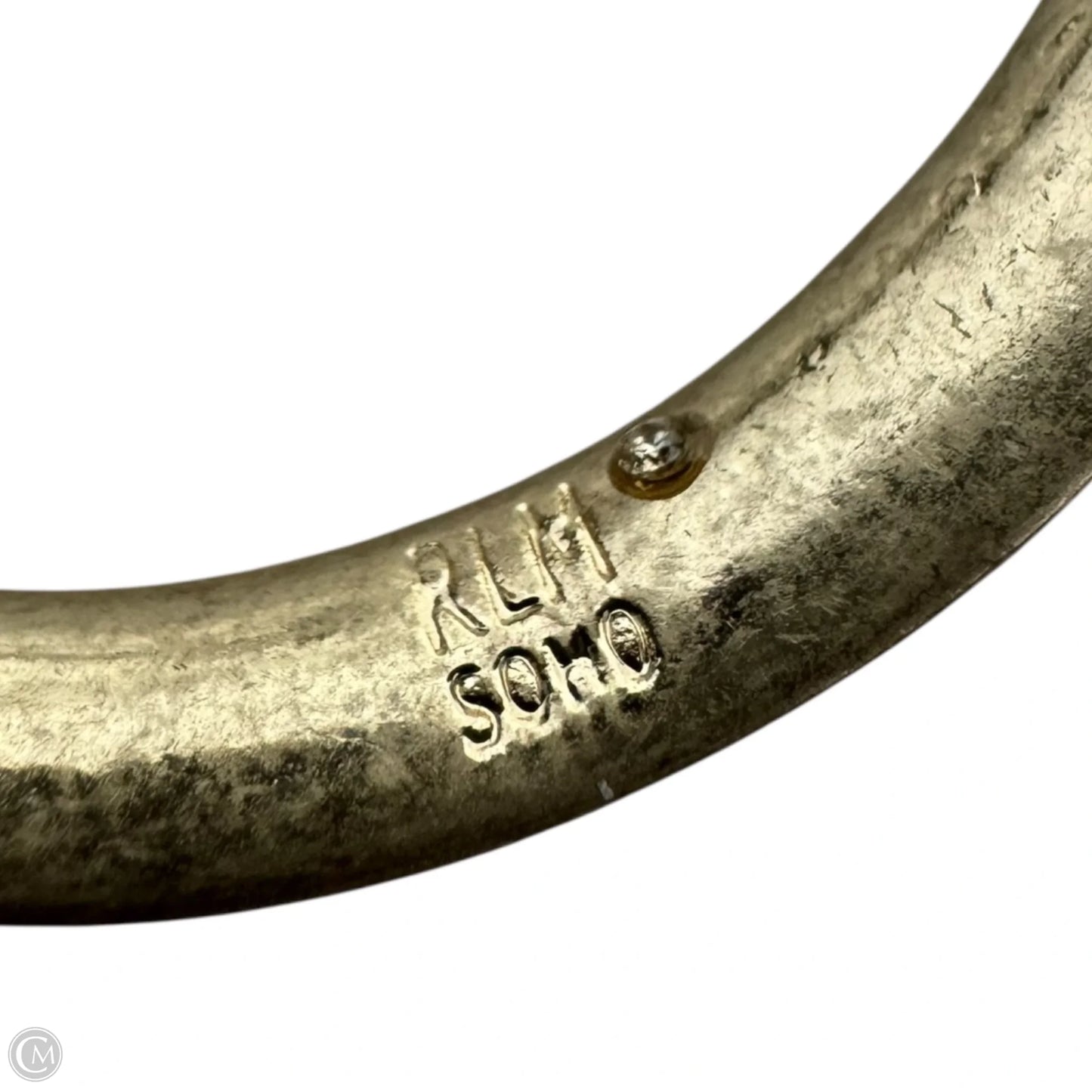Fluted Hoop Earrings By Robert Lee Morris Soho