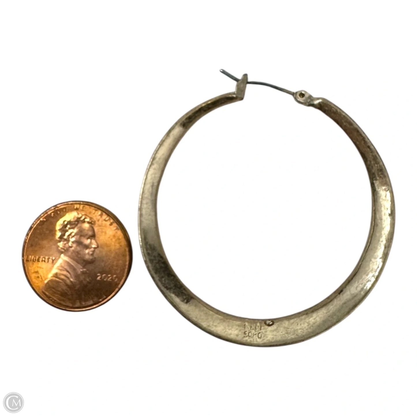 Fluted Hoop Earrings By Robert Lee Morris Soho