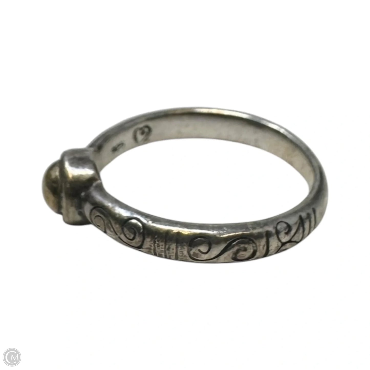 Sayan Sterling Silver Ring Band By Brighton, Size: 8