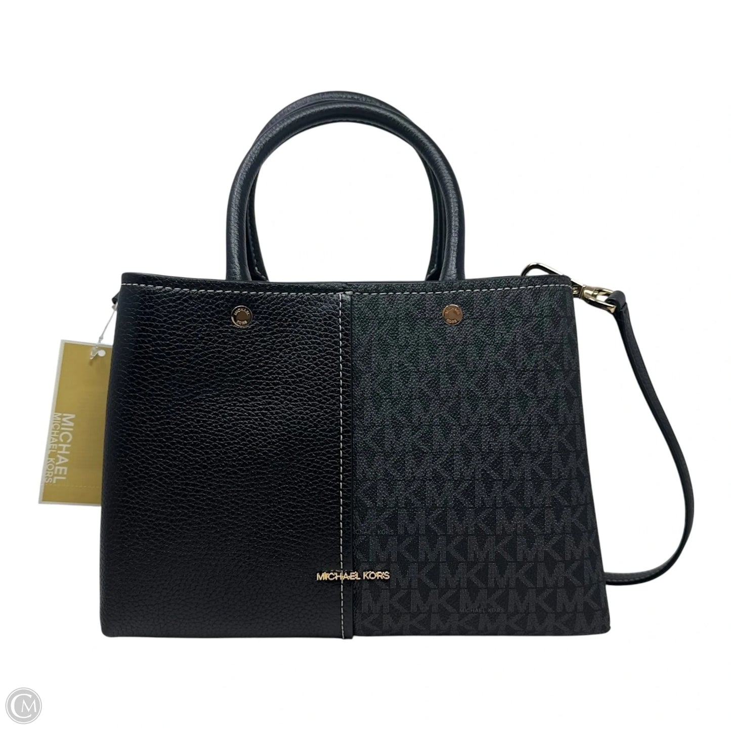 Flora Satchel Handbag Leather By Michael By Michael Kors, Size: Small