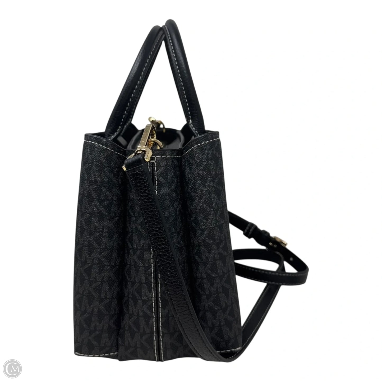 Flora Satchel Handbag Leather By Michael By Michael Kors, Size: Small
