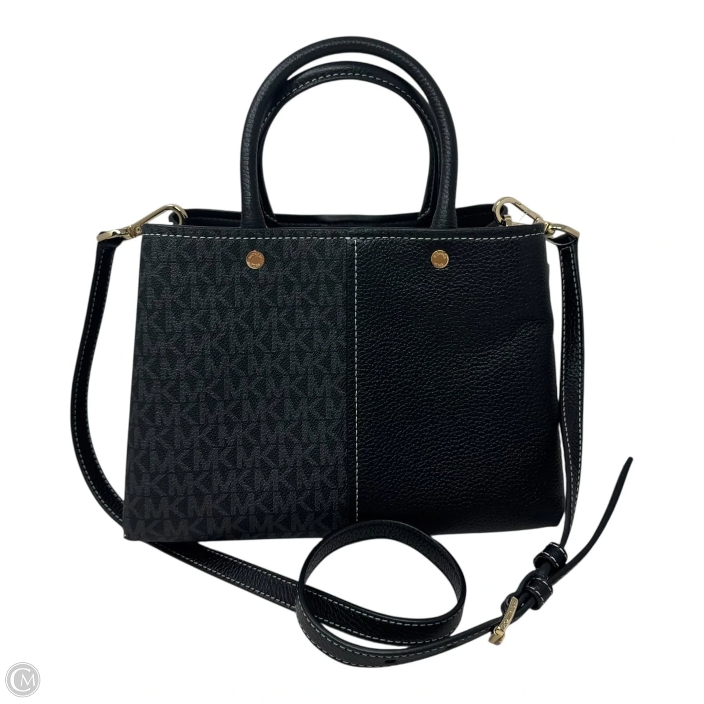Flora Satchel Handbag Leather By Michael By Michael Kors, Size: Small