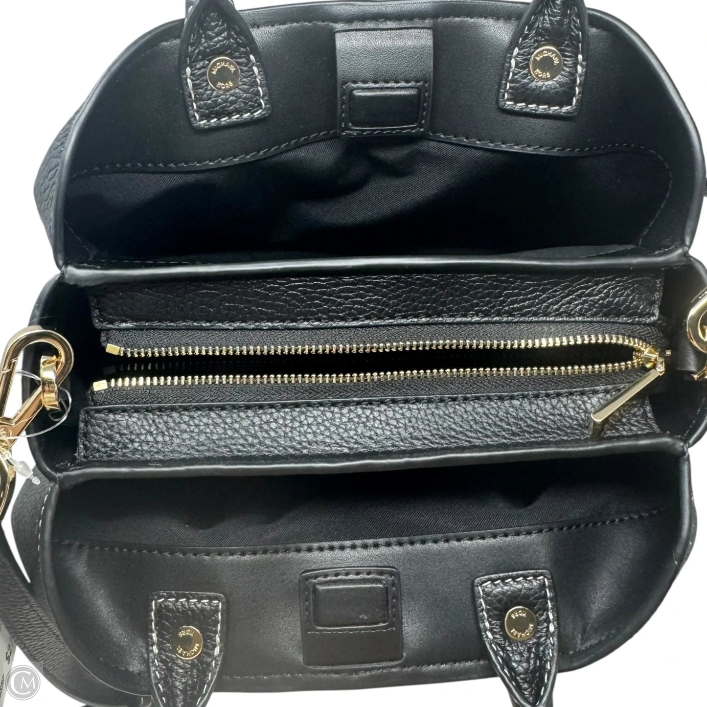 Flora Satchel Handbag Leather By Michael By Michael Kors, Size: Small