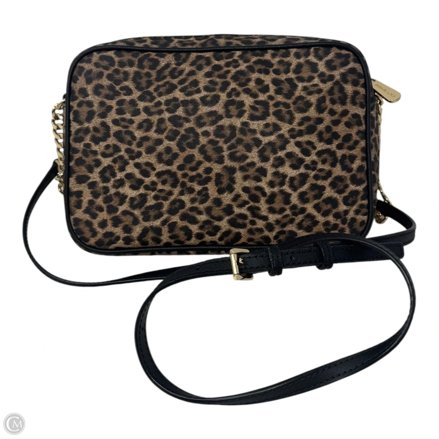 Leopard Crossbody Handbag By Michael By Michael Kors, Size: Small