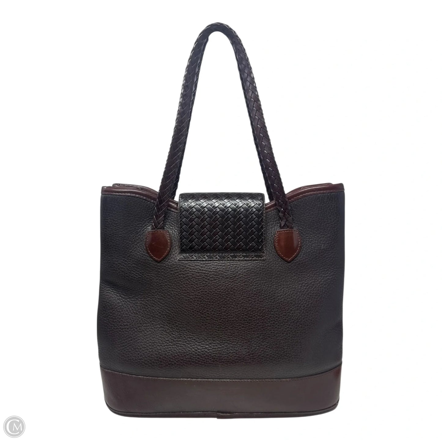 Vintage Handbag Leather By Brighton, Size: Large