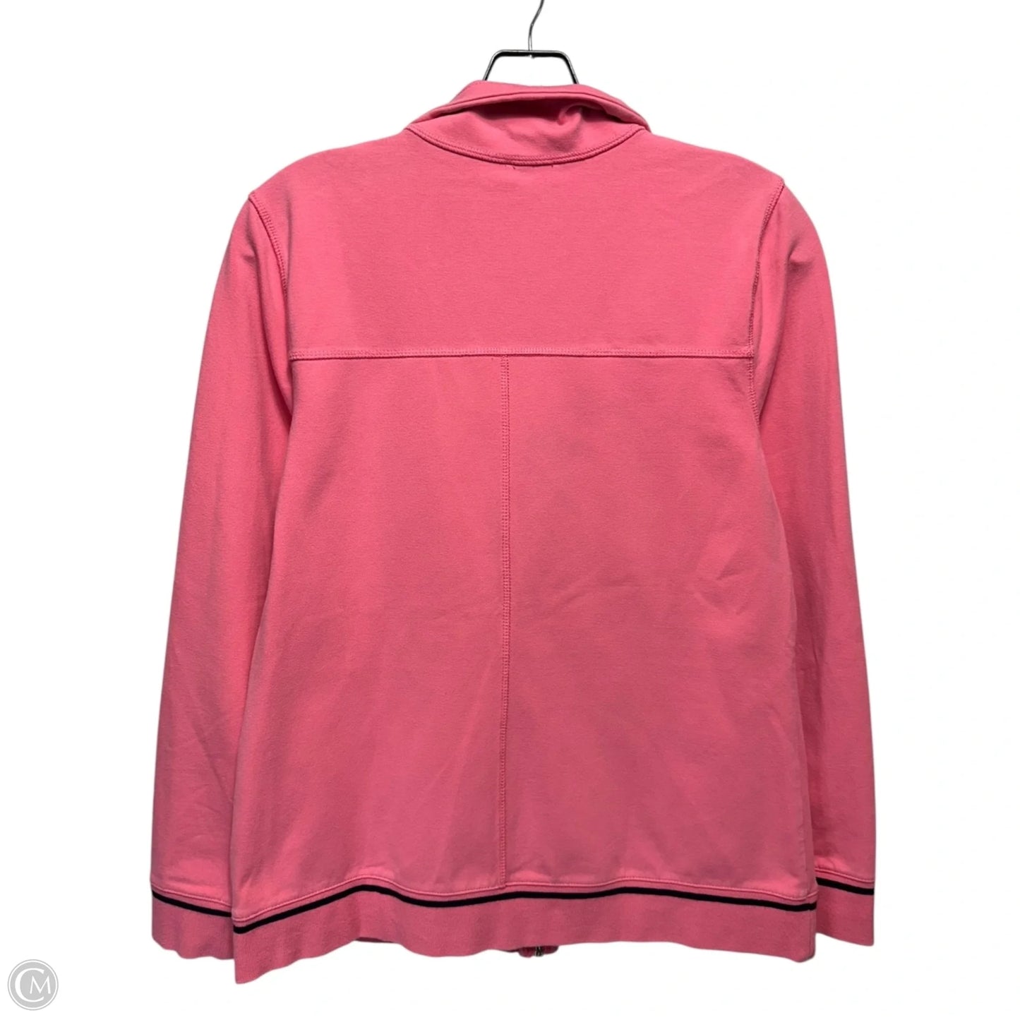 Athletic Jacket By Talbots In Pink, Size: M