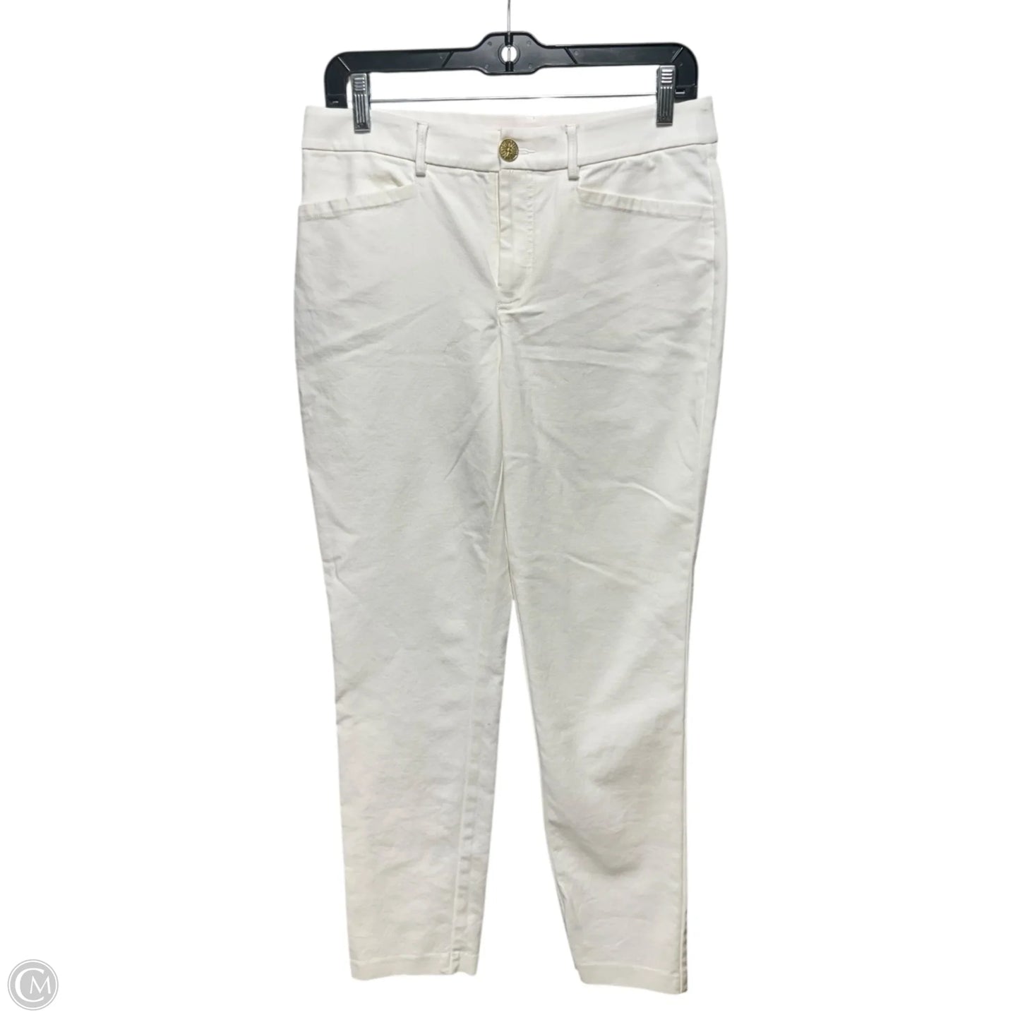 Pants Designer By Lilly Pulitzer In White, Size: 8