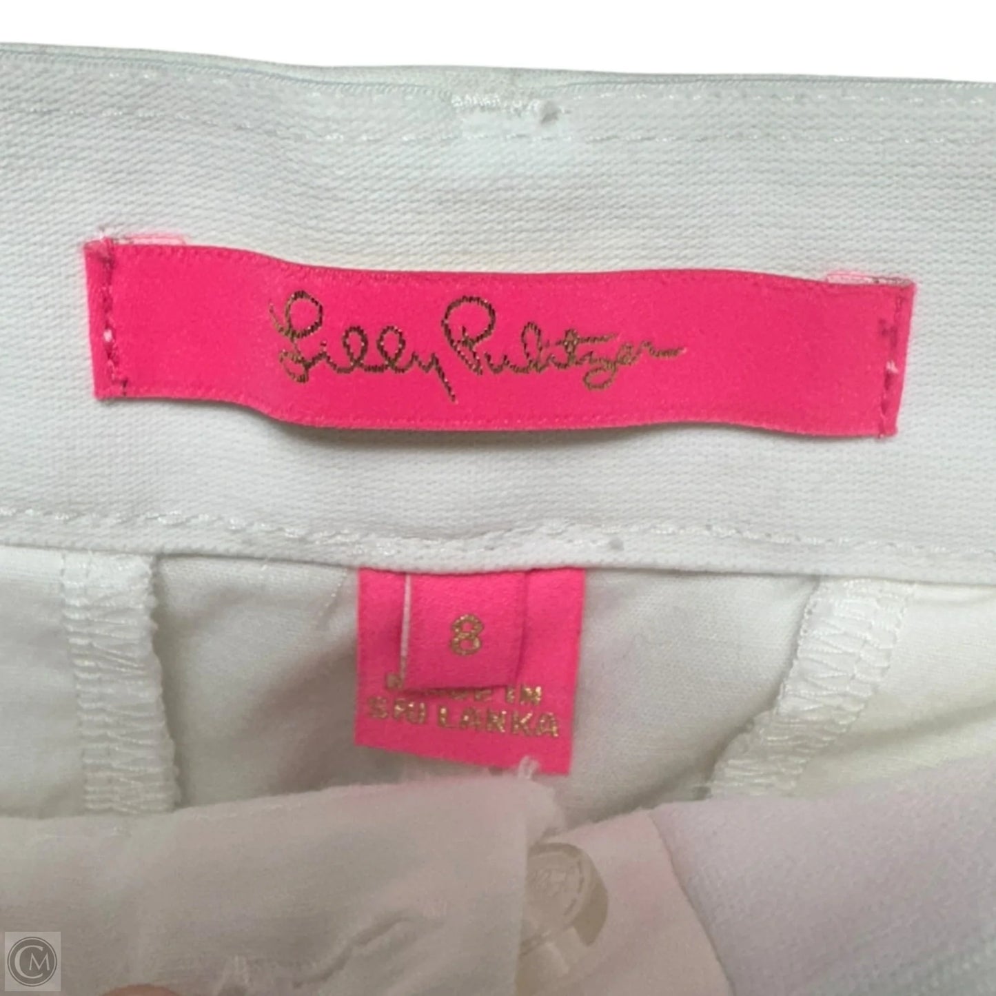 Pants Designer By Lilly Pulitzer In White, Size: 8