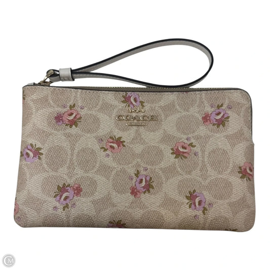 Wristlet Designer By Coach, Size: Small