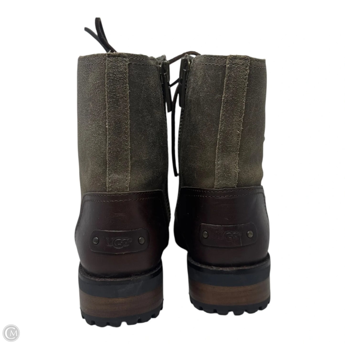 Boots Designer By Ugg In Taupe, Size: 6.5