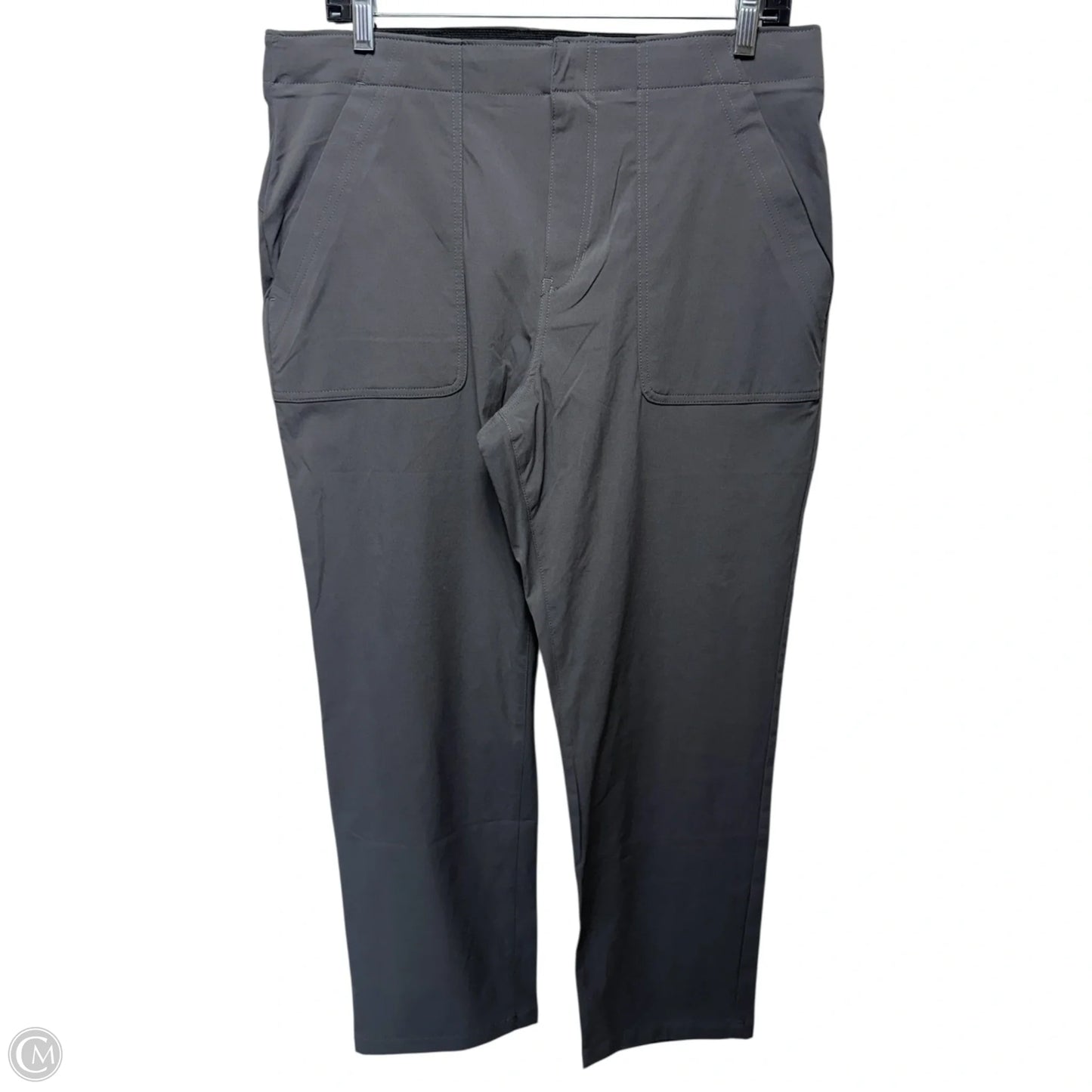 Horizon HR Crop Athletic Pants By Eddie Bauer In Grey, Size: 10