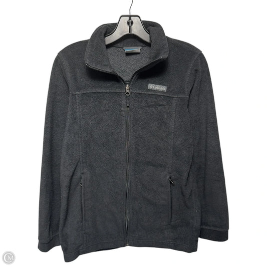 Jacket Fleece By Columbia In Grey, Size: L