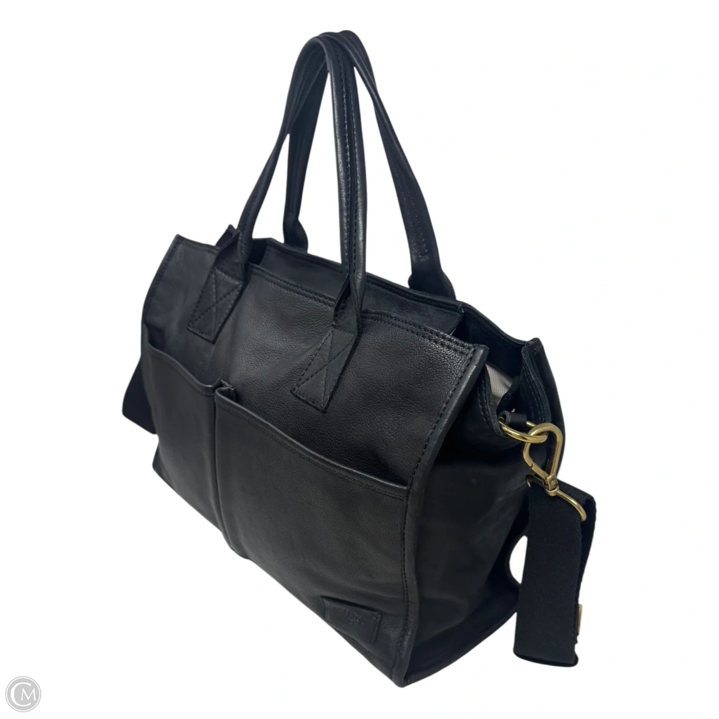 Bailey Satchel Handbag Leather By Margot, Size: Medium