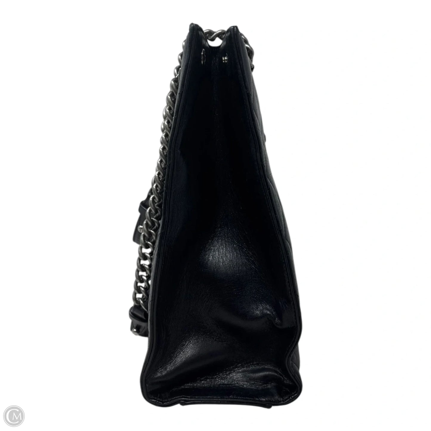 Boy Quilted Shopper Shoulder Handbag Luxury Designer By Chanel, Size: Medium