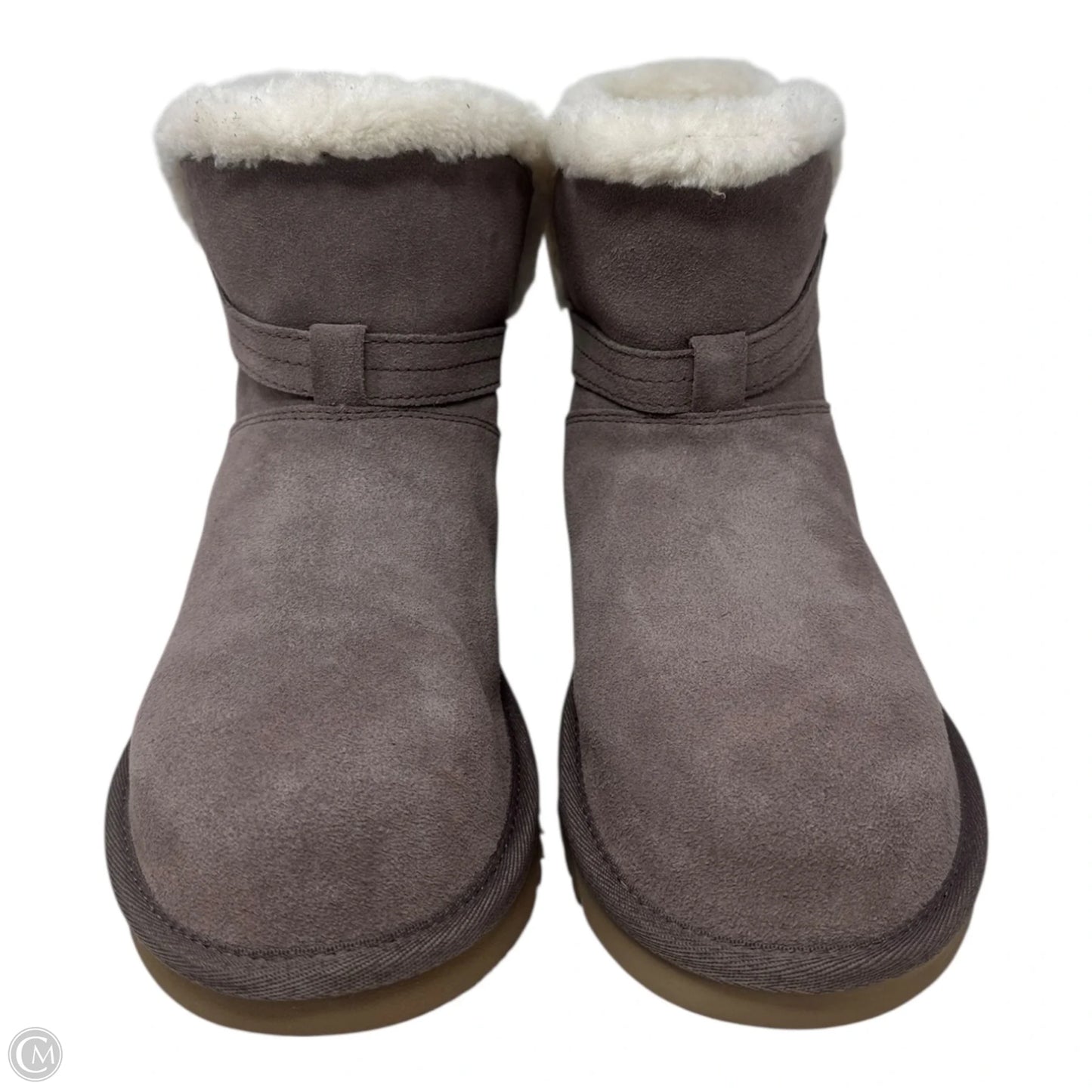 Boots Ankle Flats By Koolaburra By Ugg In Taupe, Size: 8