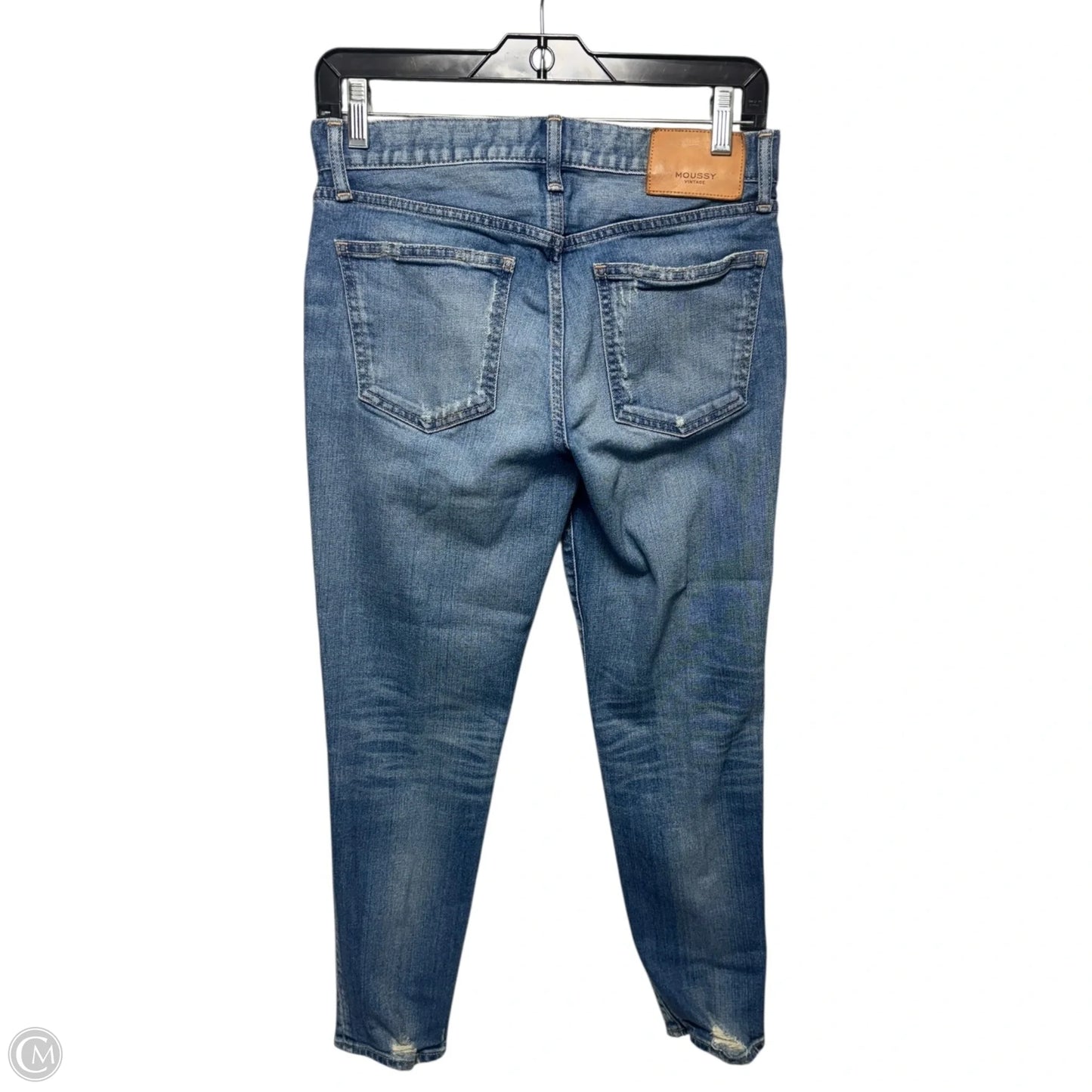 Jeans Boyfriend By Moussy In Blue Denim, Size: 4