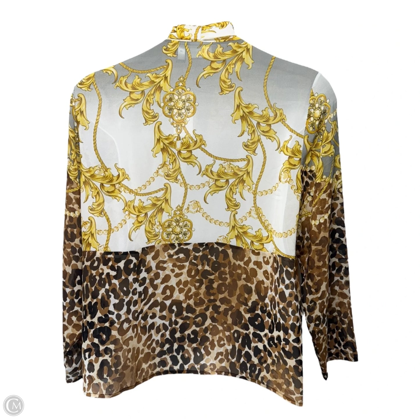 Travelers Collection Stunning Animal Jacket Kimono By Chicos In Animal Print, Size: Xl