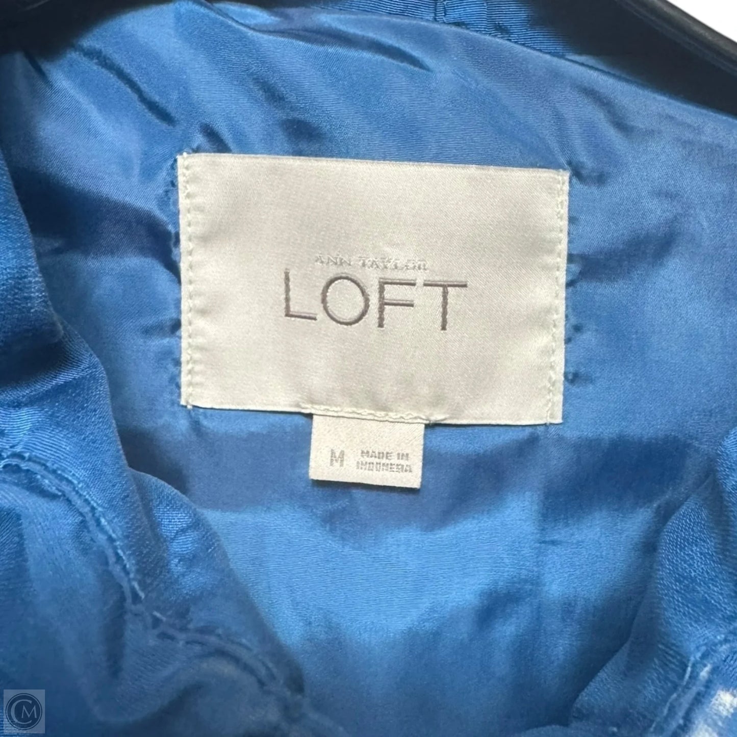 Vest Puffer & Quilted By Loft In Blue, Size: M