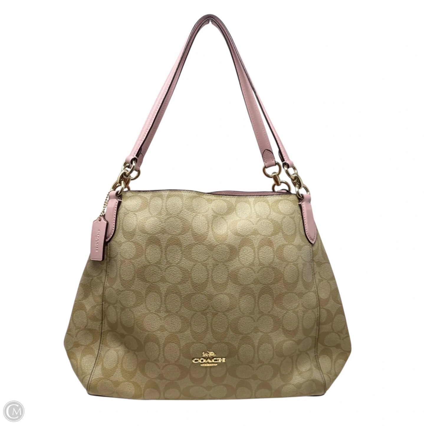 Hallie Shoulder Bag Designer By Coach, Size: Medium
