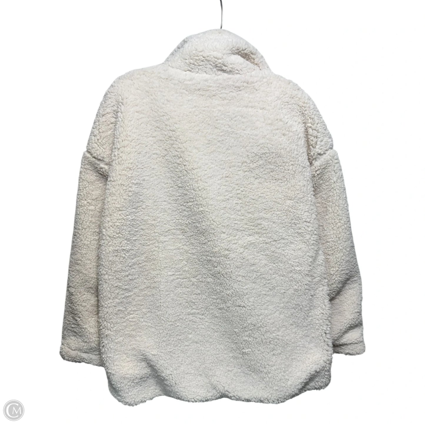 Jacket Faux Fur & Sherpa By Lou And Grey In Cream, Size: Xs