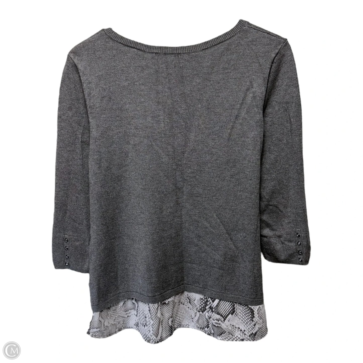 Sweater By White House Black Market In Grey, Size: M