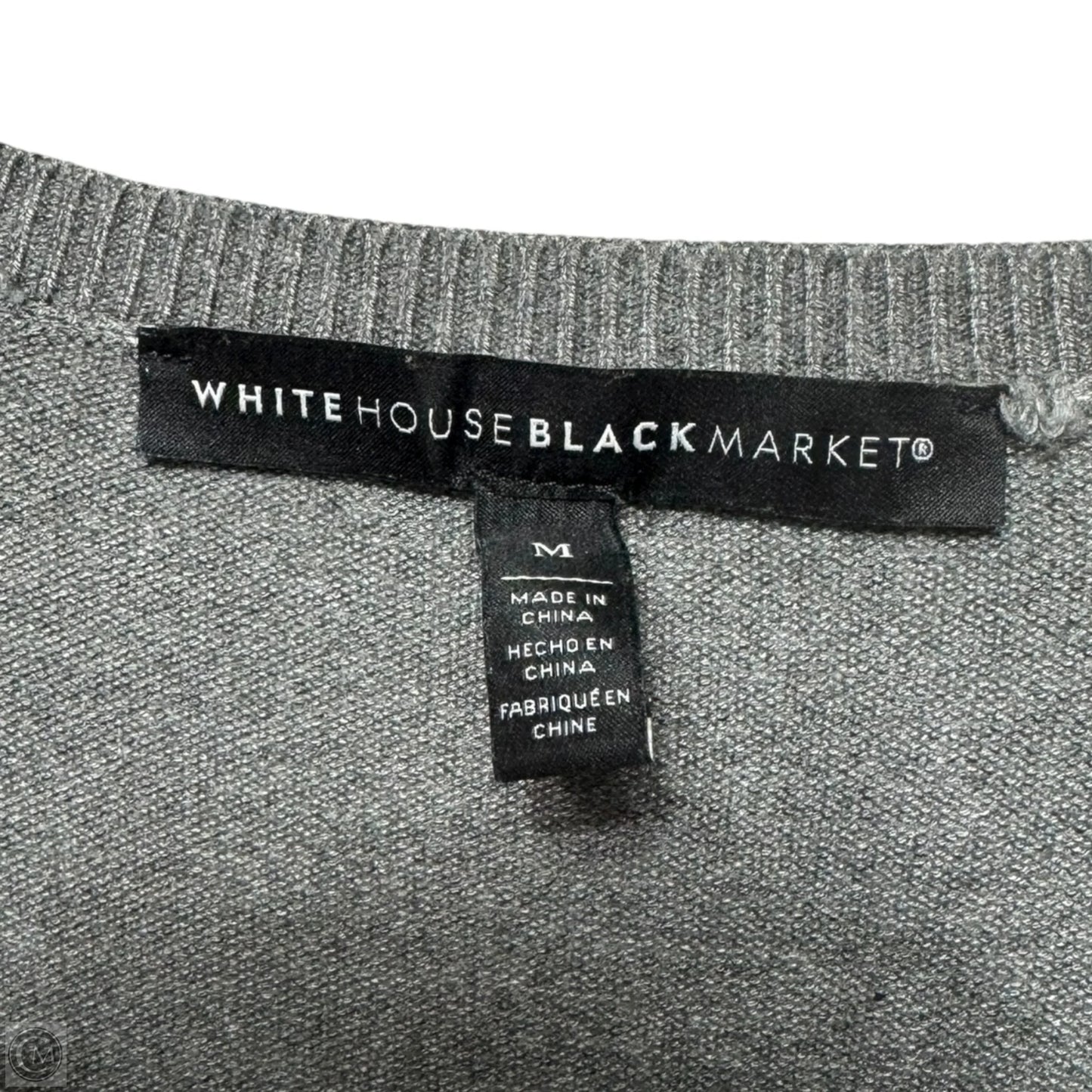 Sweater By White House Black Market In Grey, Size: M