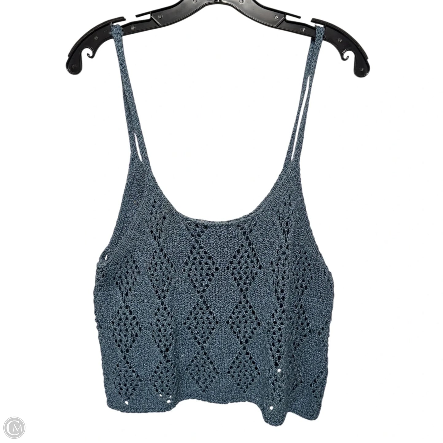 Top Sleeveless By Free People In Blue, Size: S