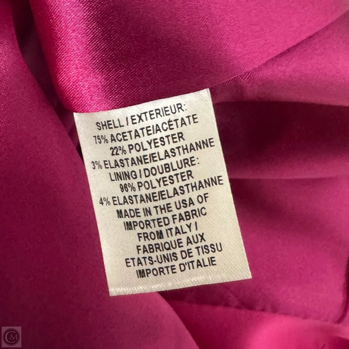 Blazer Mini Dress Designer By Milly In Fuchsia, Size: 4