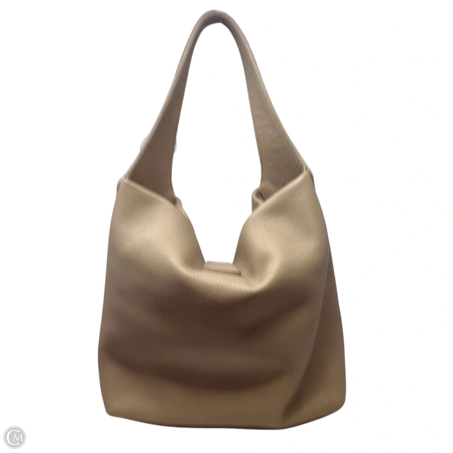 Lucca Leather Logo Lock Hobo Designer By Dooney And Bourke, Size: Medium