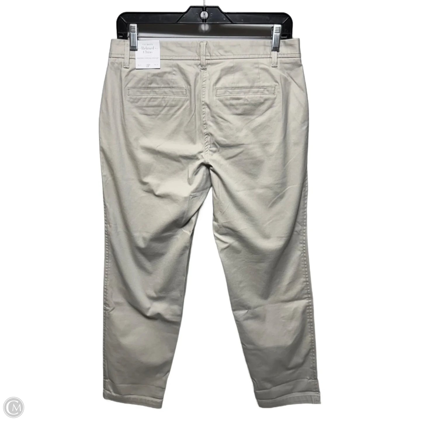 Relaxed Chino Pants By Talbots In Tan, Size: 2p