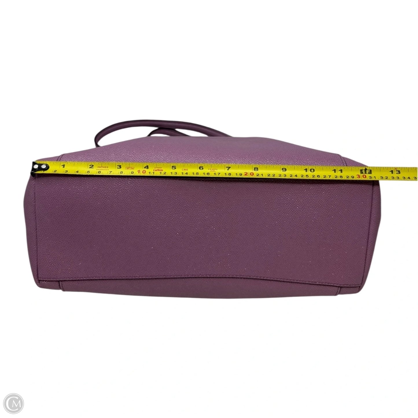 Ava Glitter Tote Designer By Coach, Size: Medium