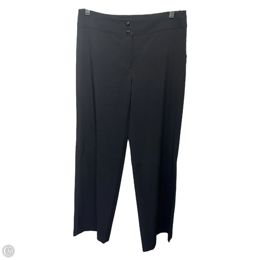 Wool Pants Luxury Designer By Armani In Black, Size: 4