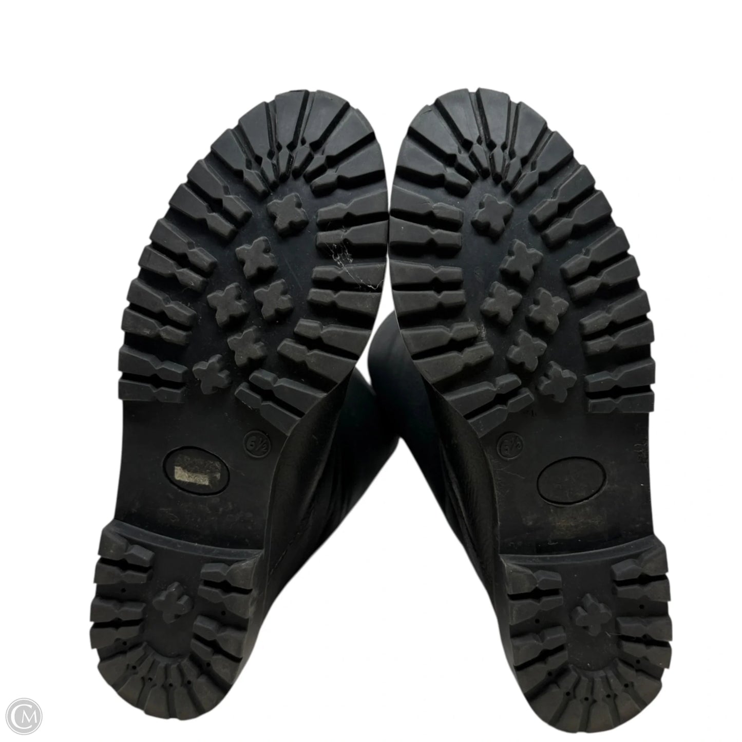 Brora Shearling Boots Mid-calf By Draper Of Glastonbury In Black, Size: 8