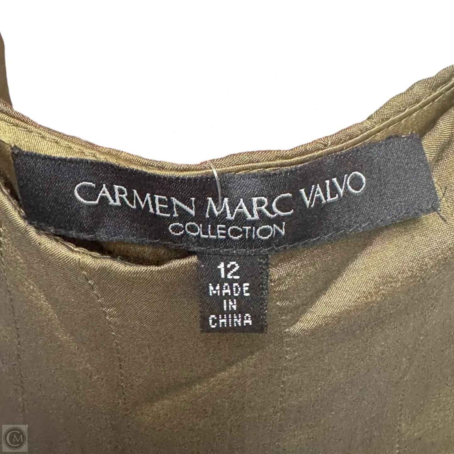 Skirt Midi By Carmen Marc Valvo In Green, Size: 12