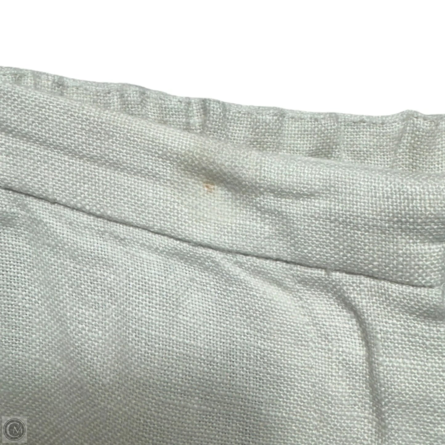 Irish Linen Pants By Eileen Fisher In Cream, Size: Mp
