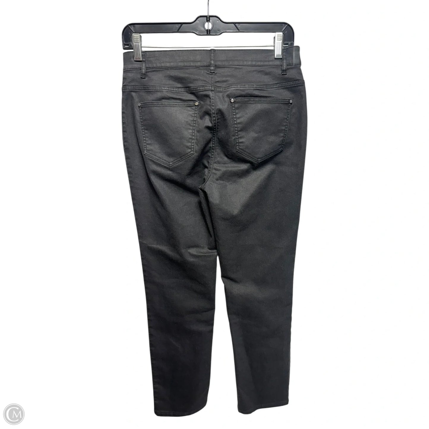 Thompson Coated Jeans Designer By Lafayette 148 In Grey, Size: 4