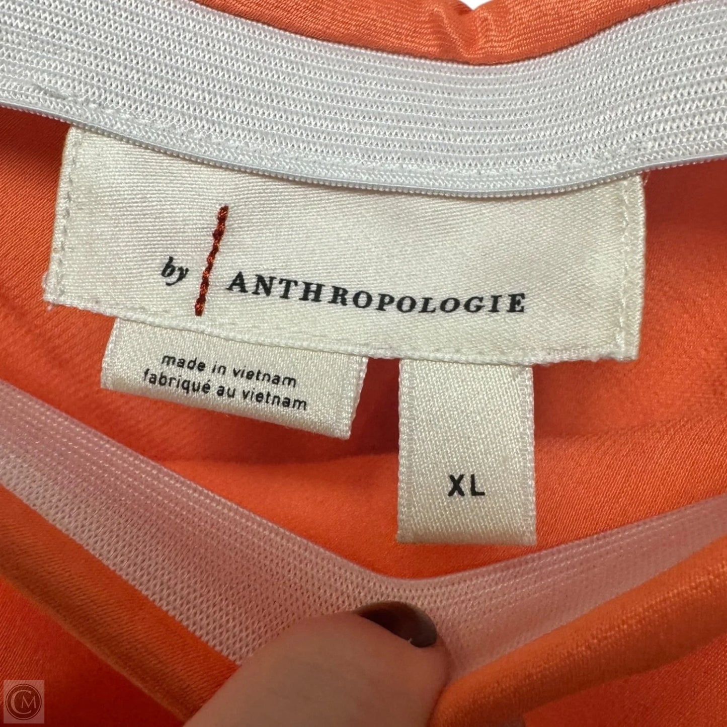 Skirt Maxi By Anthropologie In Orange, Size: Xl