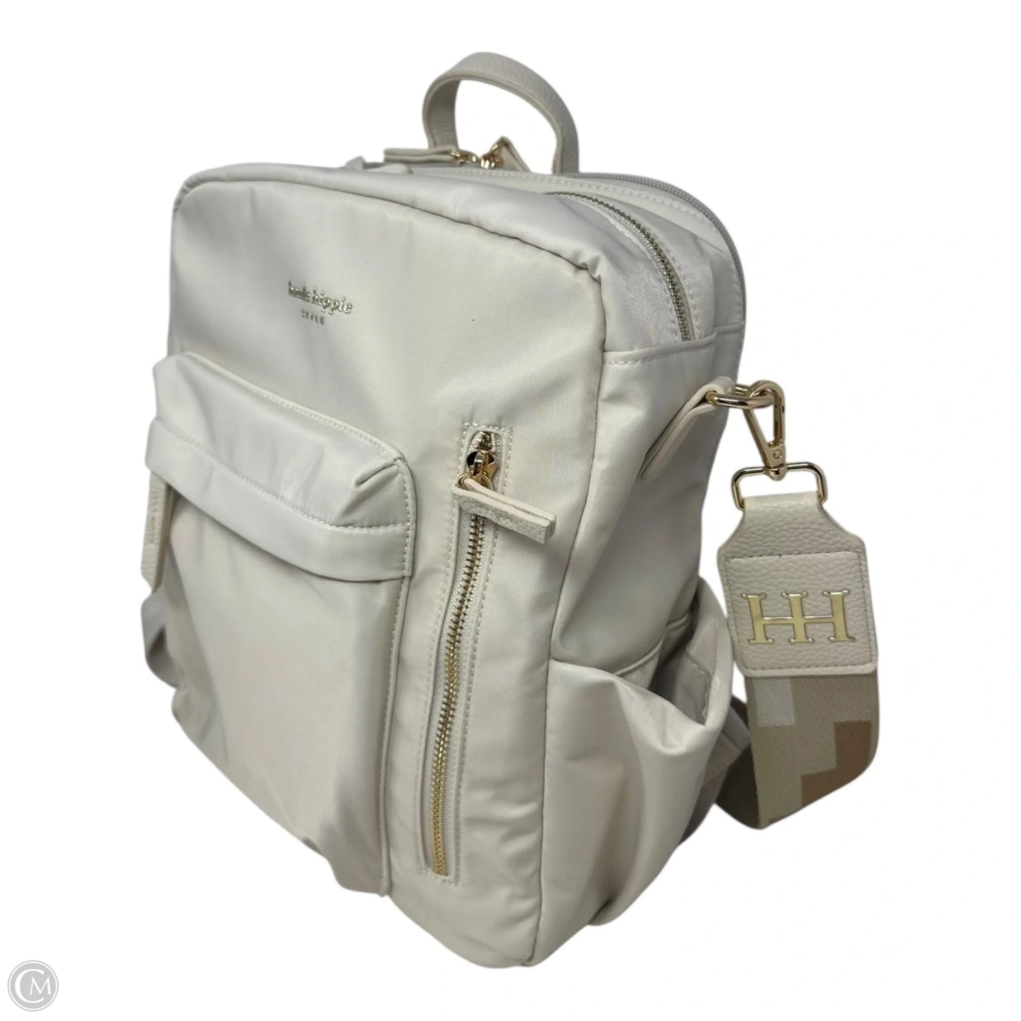 Nylon Backpack Handbag By Haute Hippie, Size: Medium